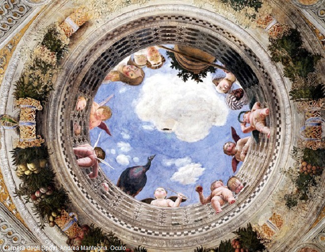Andrea Mantegna, Camera degli Sposi, Oculo