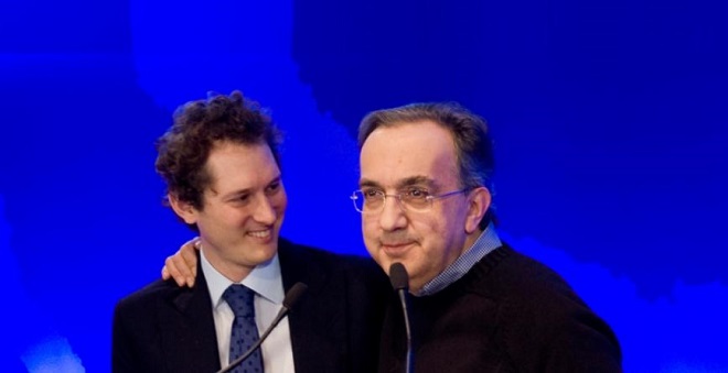John Elkann e Sergio Marchionne