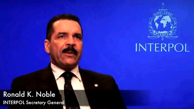 Ronald Noble, Segretario Generale dell'Interpol (foto Interpol)