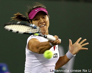 La tennista cinese Na Li, sconfitta da Flavia Pennetta nella semifinale di India Wells