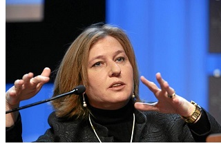 Tzipi Livni, attuale ministro della Giustizia nel Governo Netaniahu