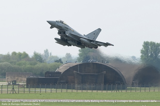 Allies enhance NATO air-policing duties in Baltic States, Poland, Romania
