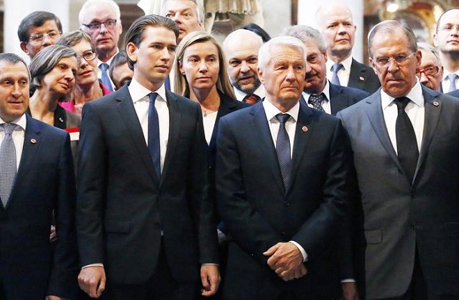 La riunione dei ministri degli Esteri a Vienna, in occasione del meeting del Consiglio d'Europa