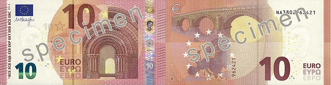 Ecco la nuova banconota da 10 euro: piÃ¹ sicura e resistente. SarÃ  piÃ¹