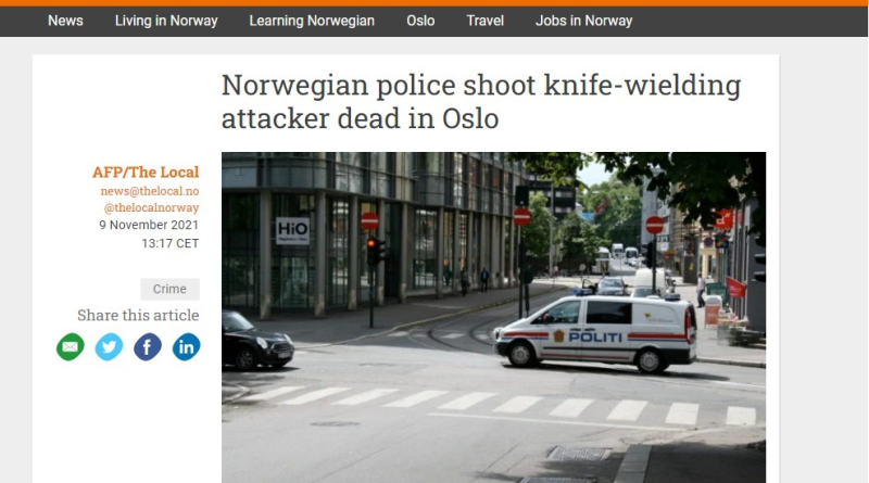 Norvegia, terrorismo jihadista fai da te (o quasi…)