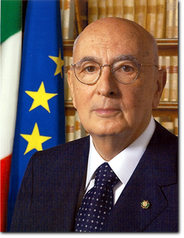 Giorgio Napolitano, presidente della Repubblica