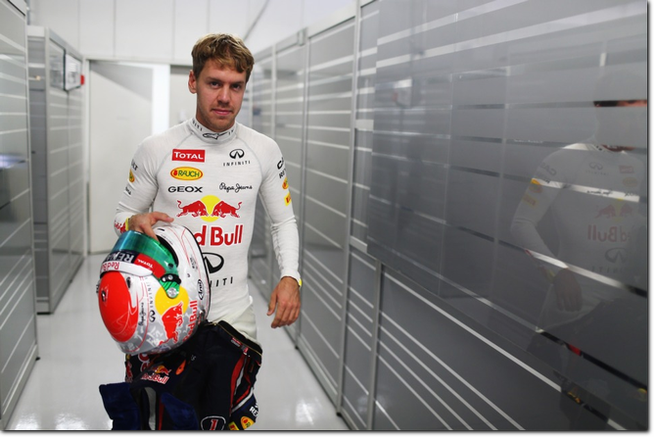 Il campione del mondo in carica, Sebastian Vettel, ha in mente il proprio successore: se stesso... (Foto Red Bull Racing)