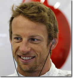 Jenson Button ritorna a sorridere: il miglior tempo nelle prime libere a Hockenheim è suo (Foto McLaren Media Centre)