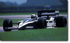 Elio de Angelis alla guida della Brabham BT55-BMW