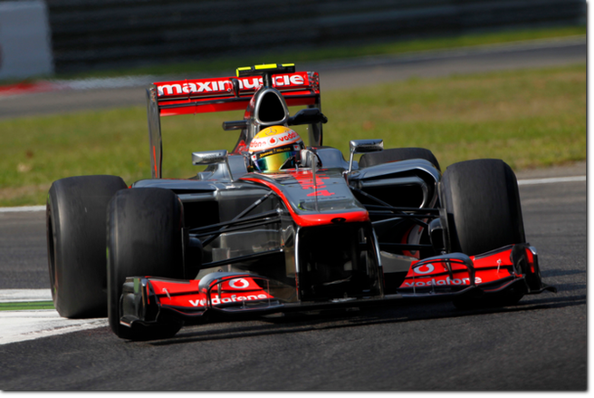 Lewis Hamilton è stato ancora il più veloce nelle ultime libere del GP d'Italia a Monza (Foto McLaren Media)