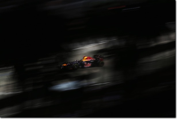 Vettel è stato ancora il più veloce nelle ultime libere sul circuito di Marina Bay (Foto Red Bull Racing)