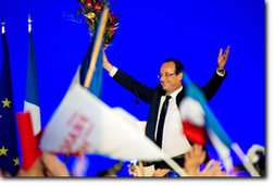 Il candidato socialista François Hollande ha vinto le elezioni presidenziali francesi con il 52% dei voti